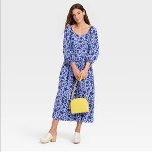 Universal Thread Balloon Sleeve Dress